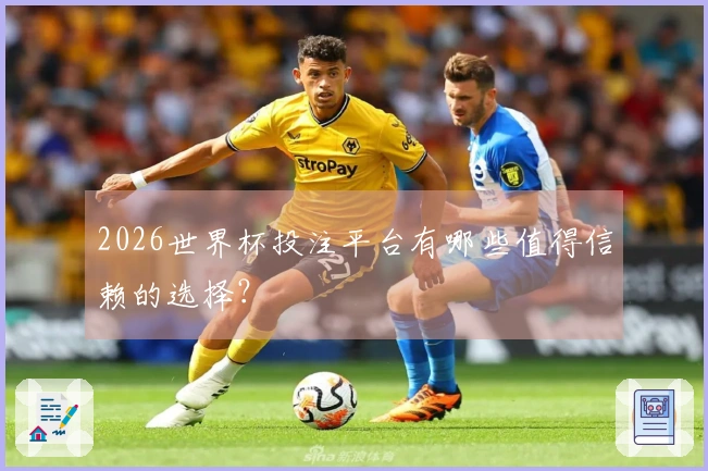 2026世界杯投注平台有哪些值得信赖的选择？